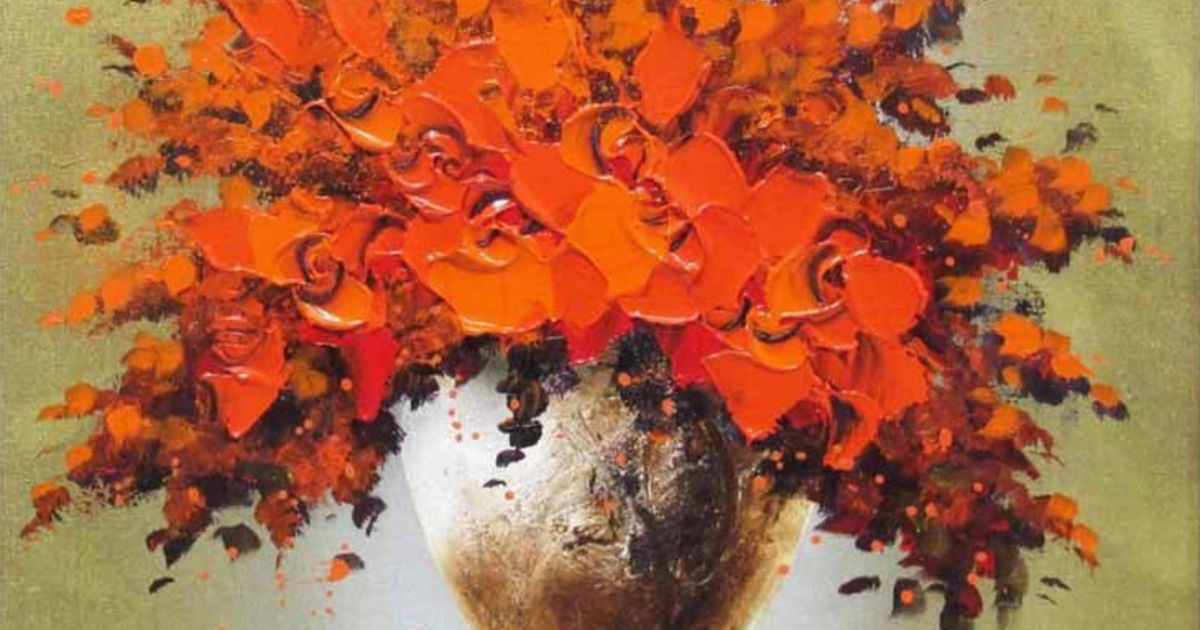 真作 立川広己「広告のある壁」油彩 自由美術協会会員 一枚の絵人気画家 真作 立川広己「広告のある壁」油彩 自由美術協会会員 一枚の