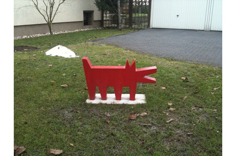 キース・ヘリング_Barking Dog